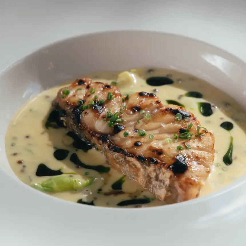 creation thumb for Lagos & White Wine Sauce & Koji