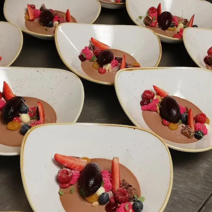 creation thumb for Bahibe Schokoladen creme , Beeren, Heidelbeer Eis