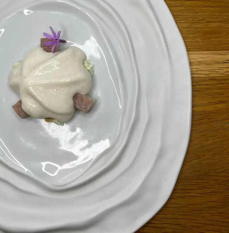 creation thumb for White garlic foam
