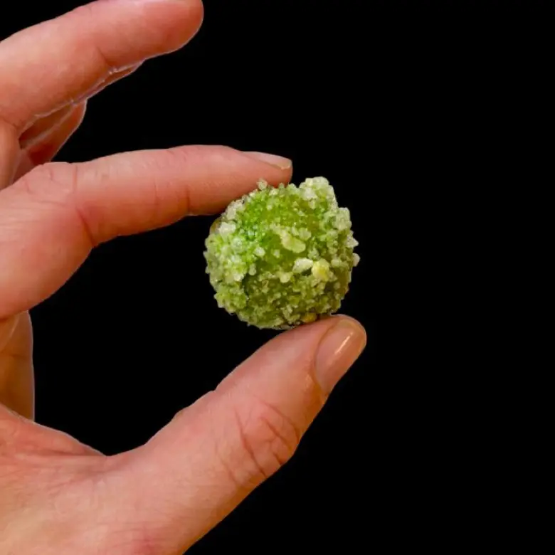 creation thumb for Crispy glutinous rice and codfish tripe with scallops
