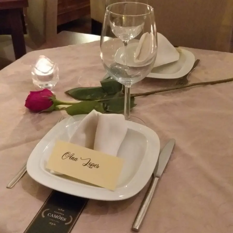 creation thumb for Simple table setting for Valentine's day last month
