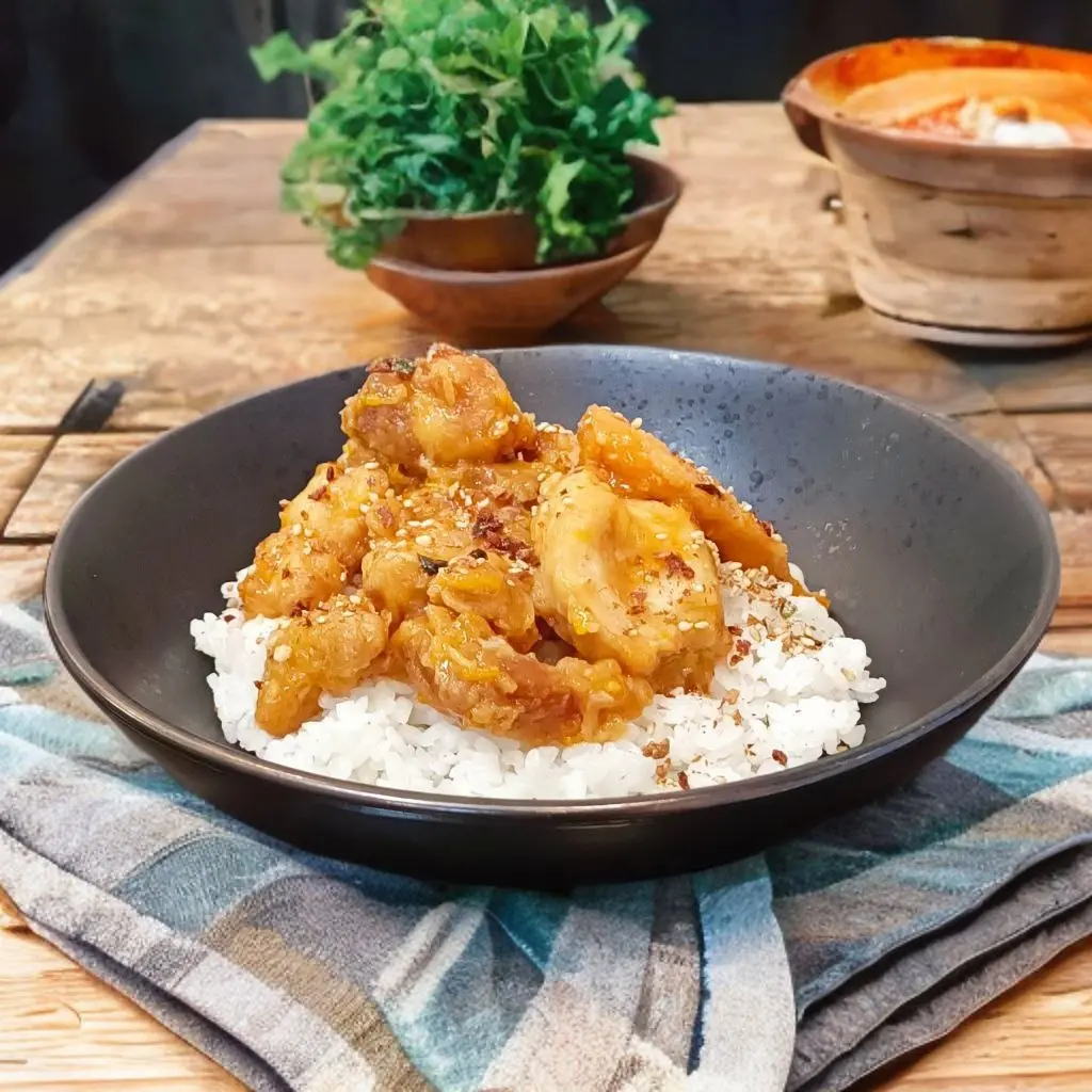 creation thumb for Orange - glazed chicken