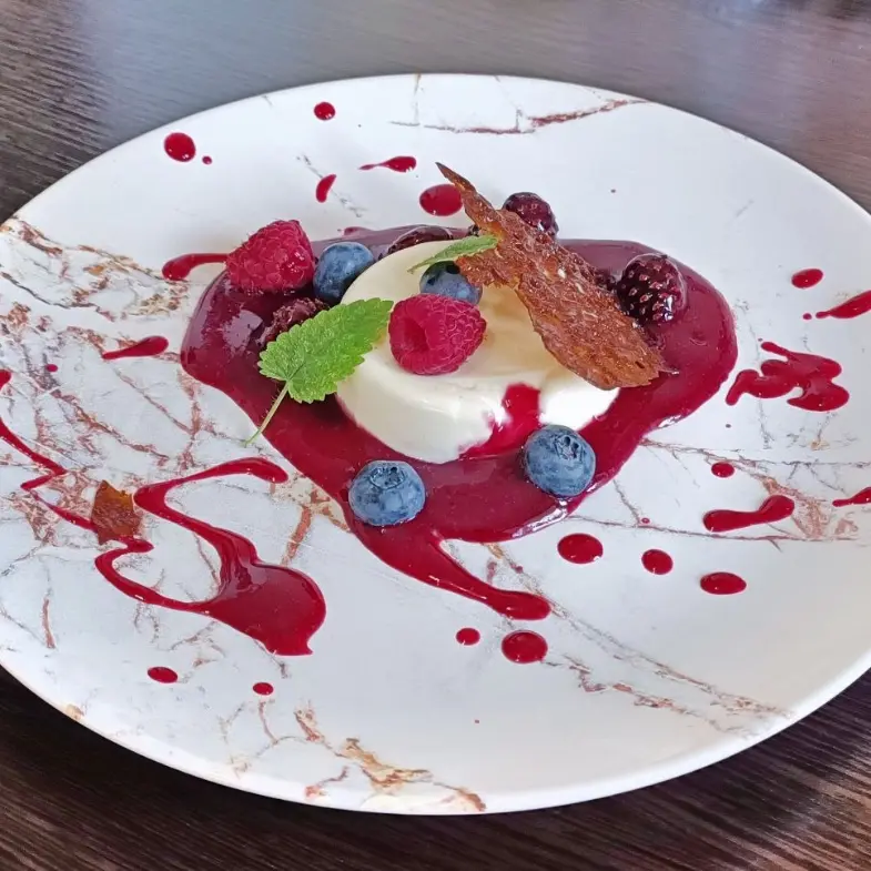 creation thumb for Panna Cotta with wild berries