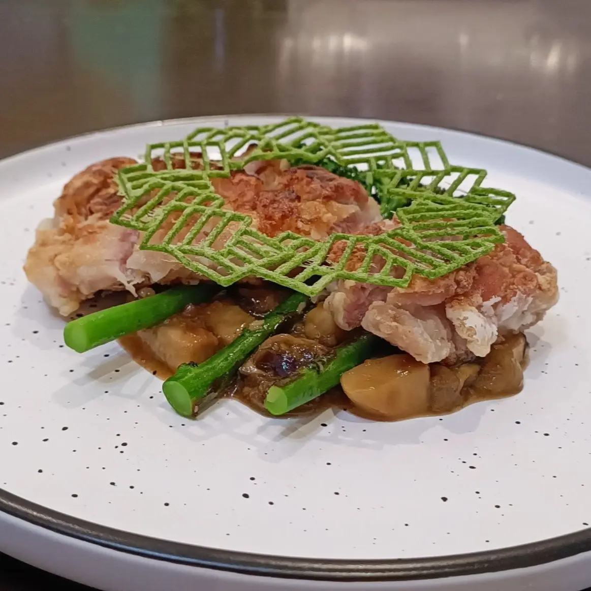 creation thumb for Rabbit | Porcini mushrooms | Broccoli
