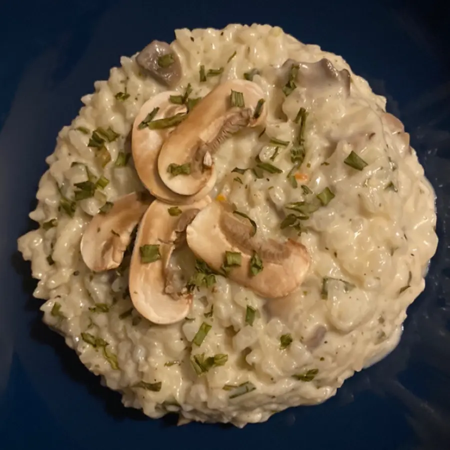 creation thumb for Mushroom risotto