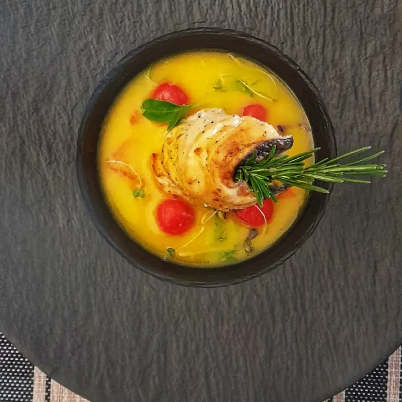 creation thumb for Golden lemon butter white fish
