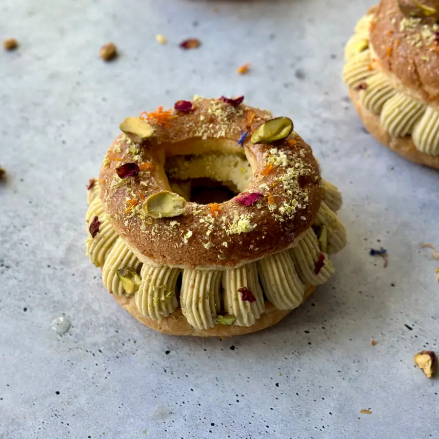 creation thumb for Pistazien- & Orangenblüten Paris Brest