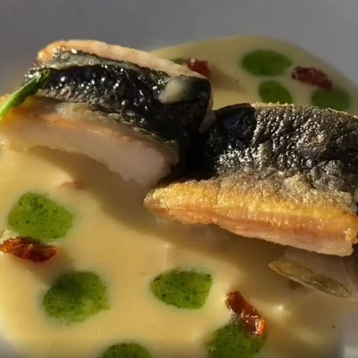 creation thumb for Eel, vinegar butter & mint