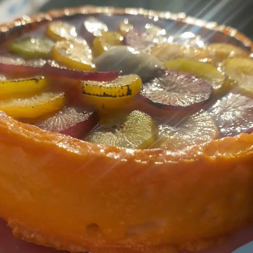 creation thumb for Sweet sablé / citrus ricotta 🍊 / carrot caramel