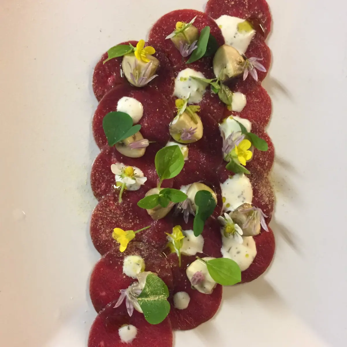 creation thumb for Venison Carpaccio