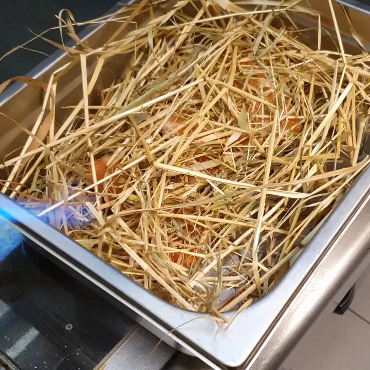 creation thumb for Salmon in the straw by Food&Ball