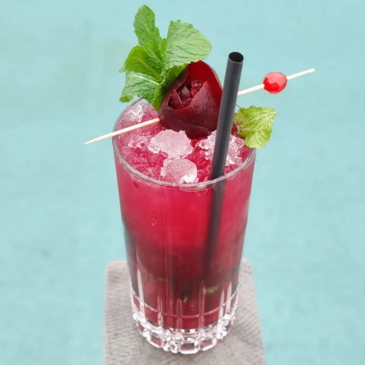 creation thumb for Beetroot Mojito!