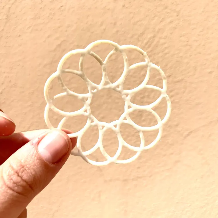 creation thumb for Lactose-free Coconut Tuille