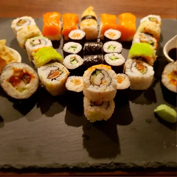 creation thumb for Sushi Privat neue Schieferplatten😁😂