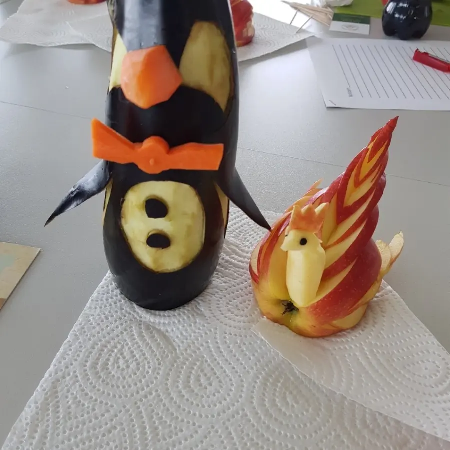 creation thumb for Seminar 1 Obst und Gemüse schnitzen...