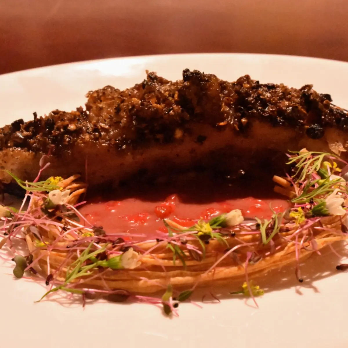 creation thumb for Spiced and roasted pork belly