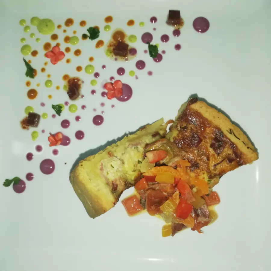 creation thumb for Quiché lorraine... ecuadorian style