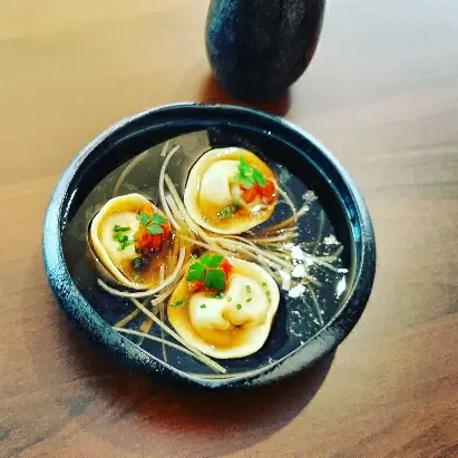 creation thumb for Rind suppe mit tortellini