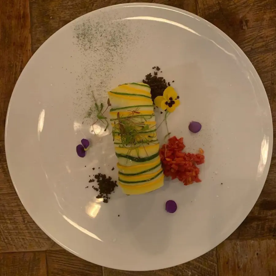 creation thumb for Zucchini cannelloni of tapioca