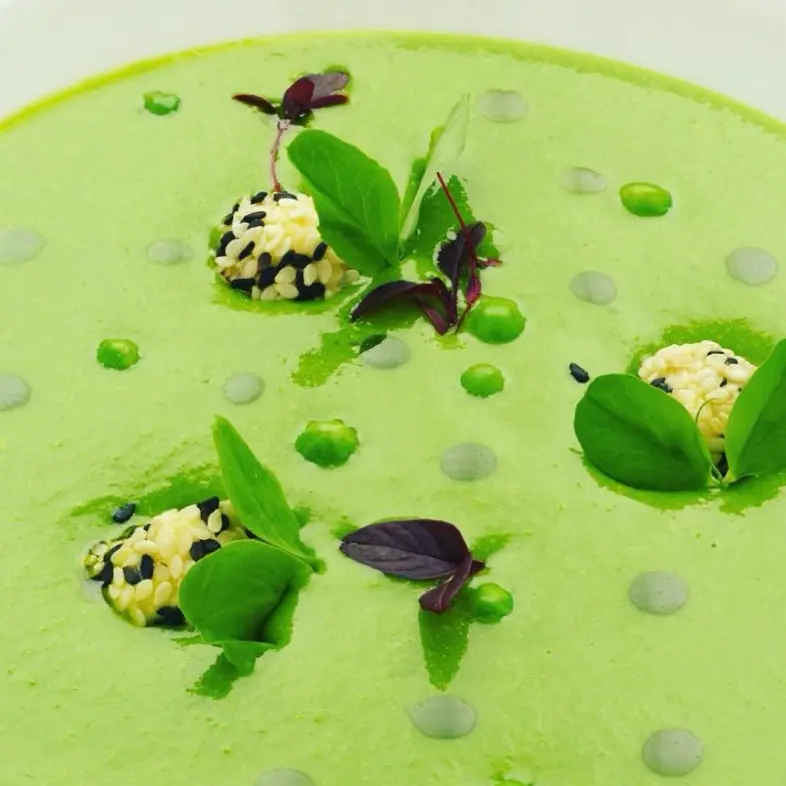 creation thumb for Peas & Crowdie Soup
