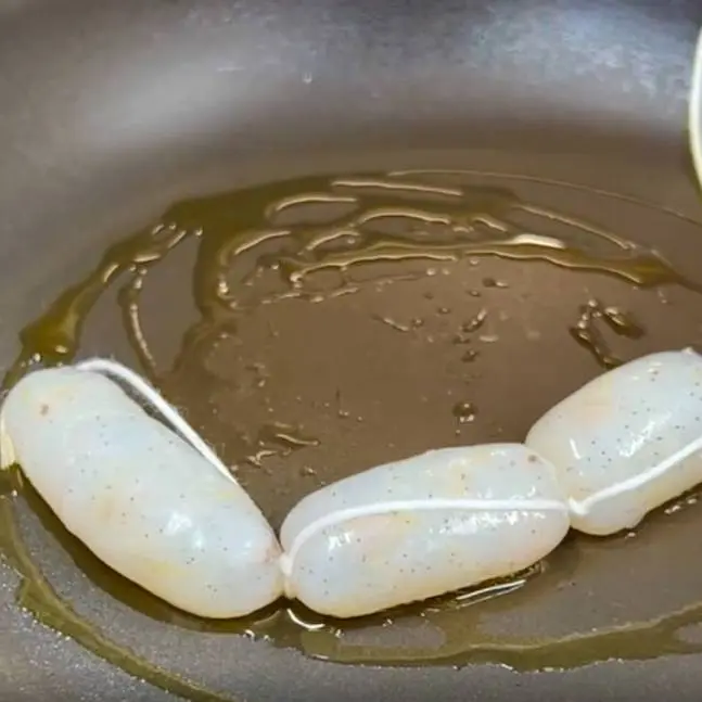 creation thumb for Cod Sausage, Vanilla, Sfusato Amalfi Lemon