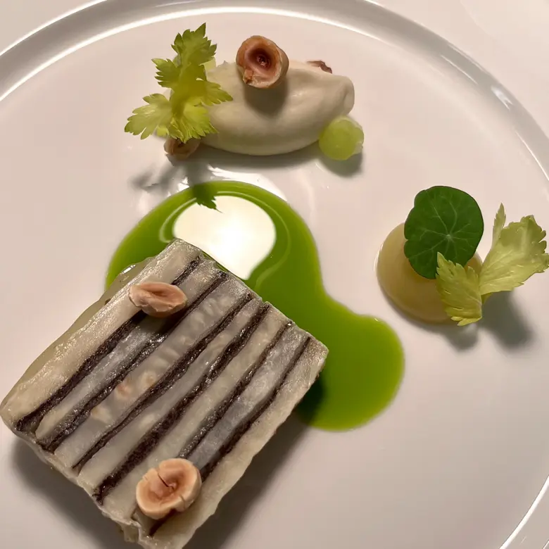 creation thumb for Millefoglie of celeriac and black winter truffle