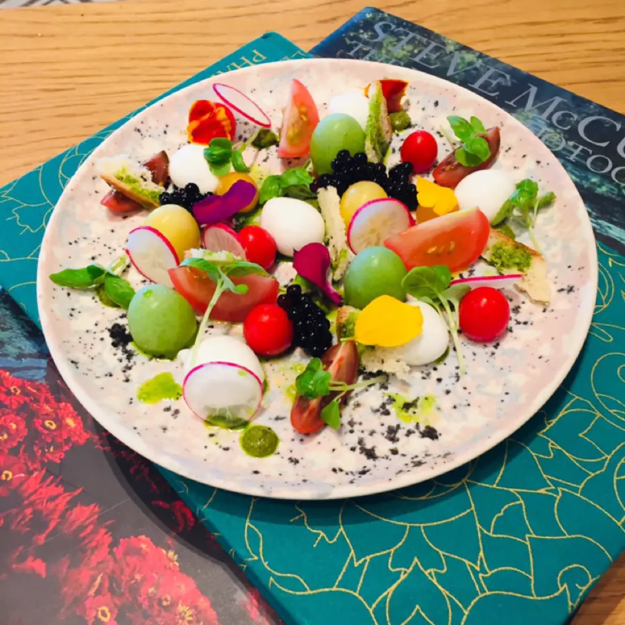 creation thumb for Buratta salad 🥗 👌👌