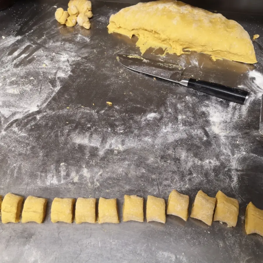 creation thumb for Sweet Potato Gnocchi in the making 🥔