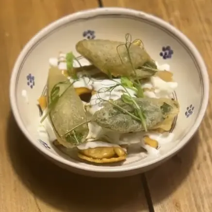 creation thumb for Plin Stuffed with Roasted Rabbit and Burrata