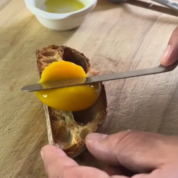 creation thumb for Oven-baked Egg Yolk Spread