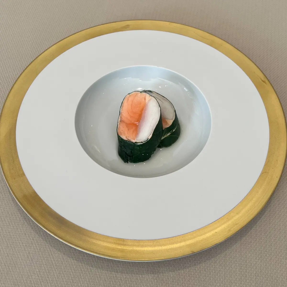 creation thumb for Salmon & St. Pierre Roulade