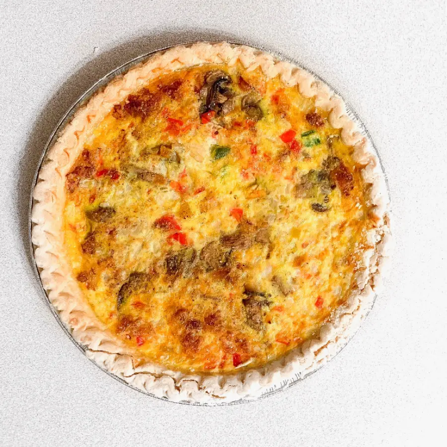 creation thumb for Homemade quiche