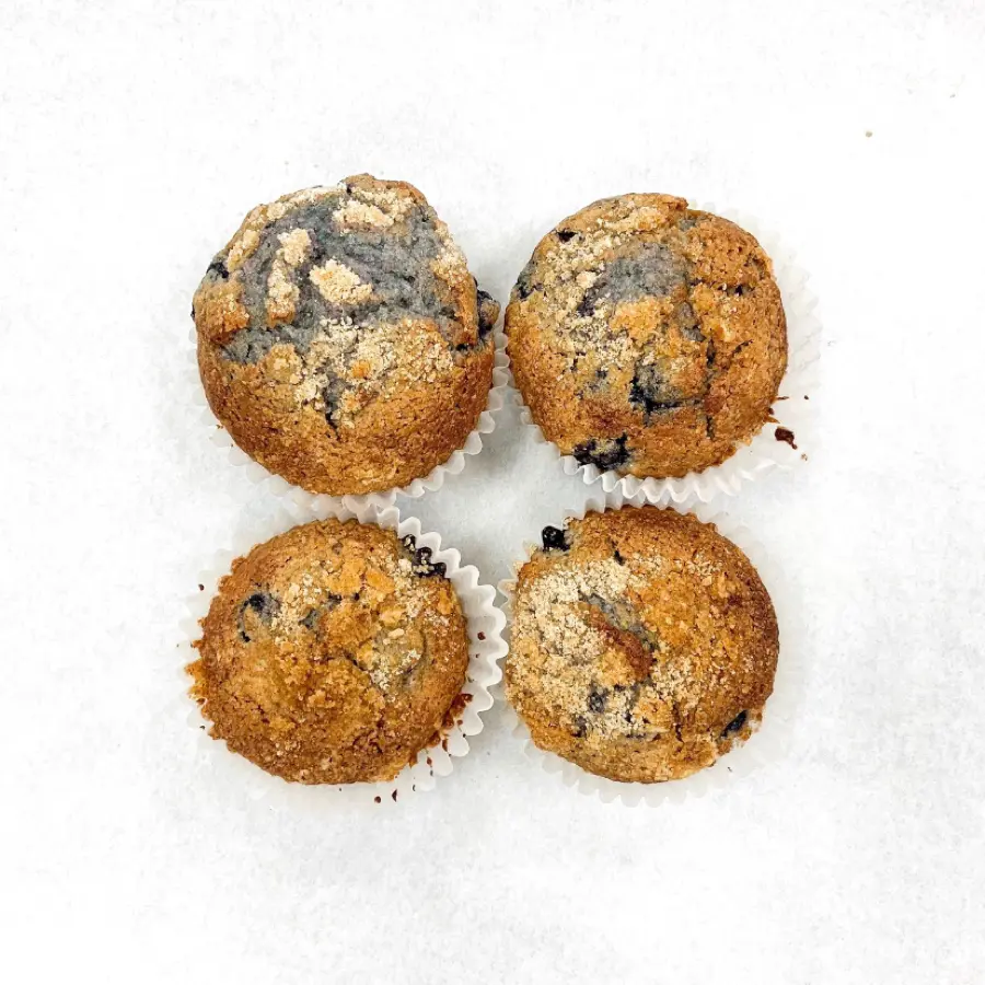 creation thumb for Made from scratch fresh blueberry muffins