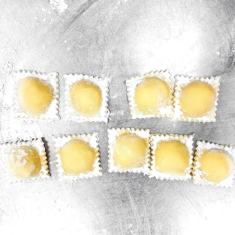 creation thumb for Made from scratch raviolis