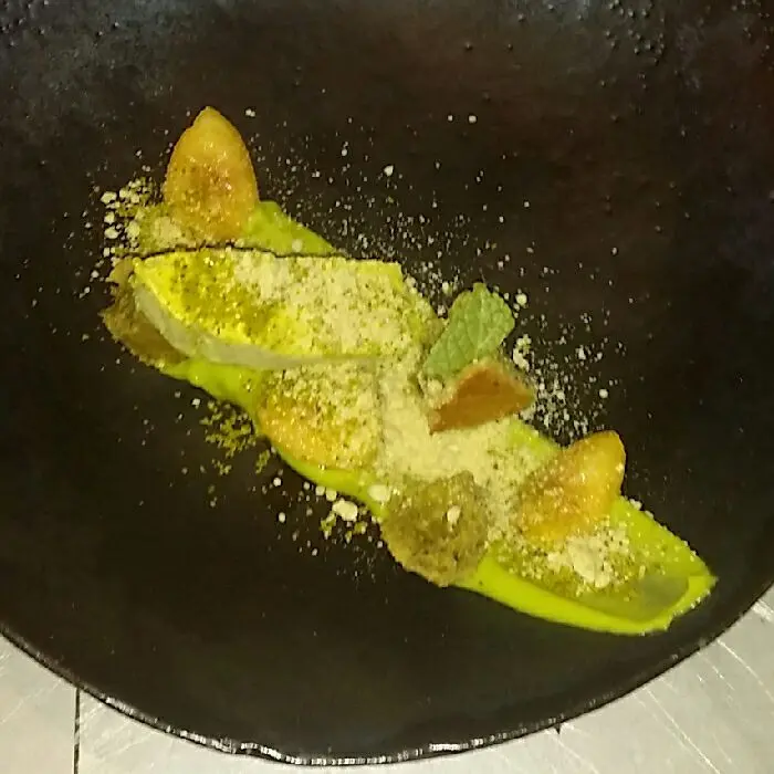 creation thumb for Matcha  Kuchen mit Pistazien Eis