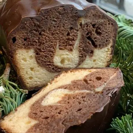 creation thumb for Marble Cocoa Vanilla Cake