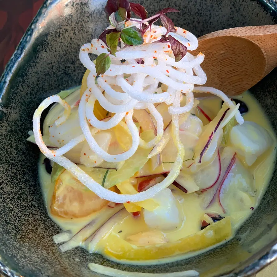 creation thumb for Ceviche mixto con ají amarillo