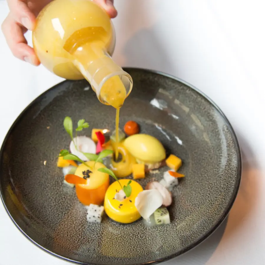 creation thumb for Tropical Dessert-Yellow Curry Ice Cream