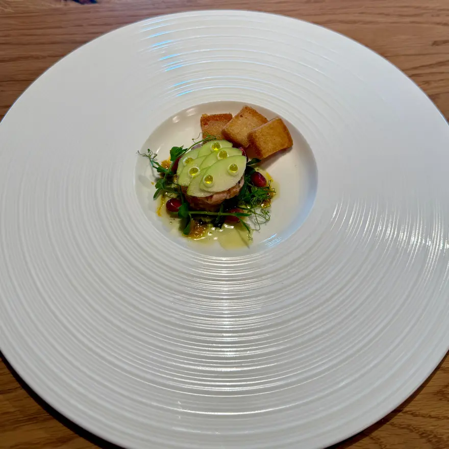 creation thumb for Salmon Tartare with Green Apple