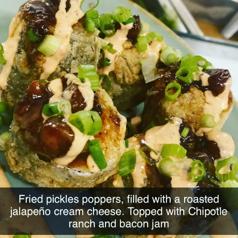 creation thumb for Fried pickle poppers