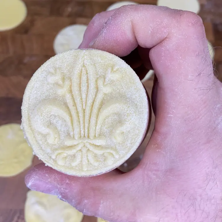 creation thumb for Corzetti with basil pesto