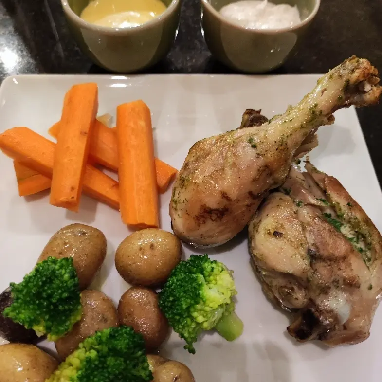 creation thumb for Pollo arrosto alla andalusa