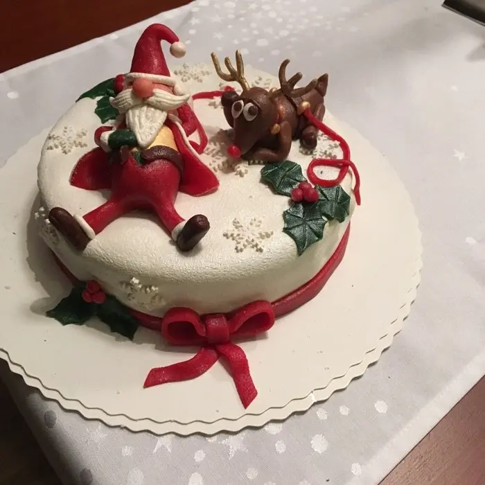 creation thumb for Christmas Birthday Cake