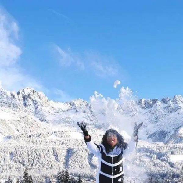 creation thumb for d`Ingrid g`freit si über`n Schnee !!