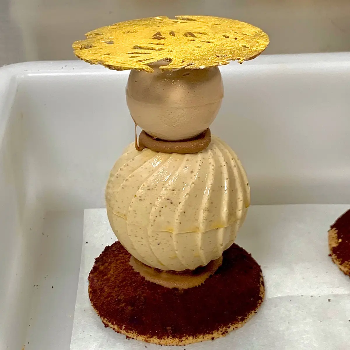 creation thumb for Coffee and Hazelnut Semifreddo with Milk Chocolate 👨🏻‍