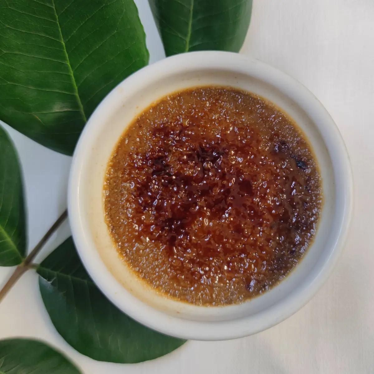 creation thumb for Carob Crème Brûlée