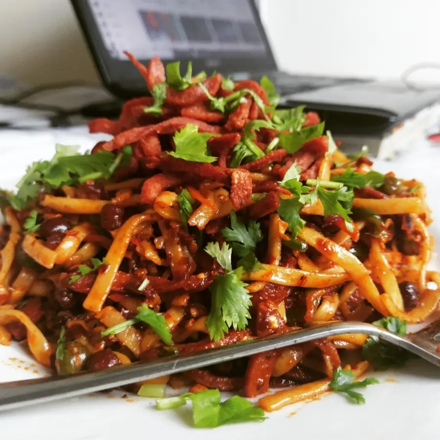 creation thumb for Spicy noodles