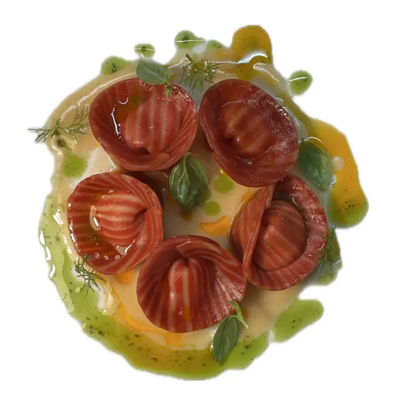 creation thumb for Caprese ravioli