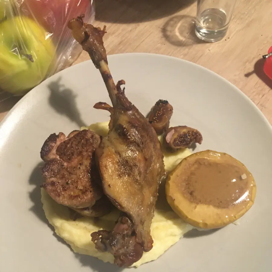 creation thumb for Duck, apple, figs