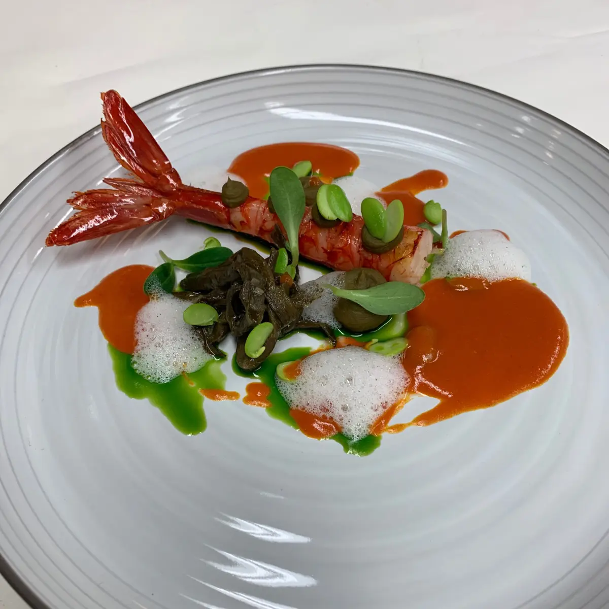 creation thumb for Carabinero with Chorizo, Beans and Vanilla